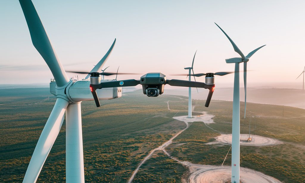 Inspecciones técnicas con drones en aerogeneradores Inspecciones técnicas con drones en aerogeneradores