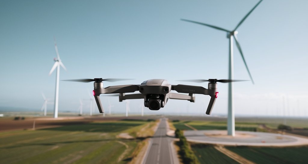 Inspecciones técnicas con drones en aerogeneradores Inspecciones técnicas con drones en aerogeneradores
